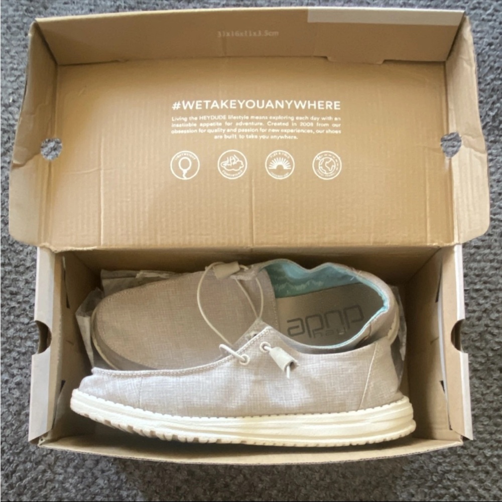 Hey Dude Women’s Loafers - Light Gray